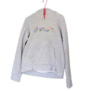BENCH Girl's Grey & Pink Hoodie XL (14-16)